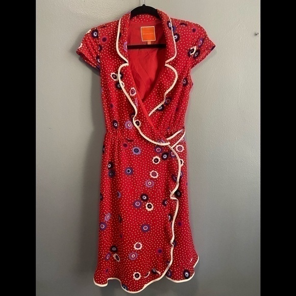 ModCloth Daytime Dapper Retro Floral Dress - Picture 4 of 5